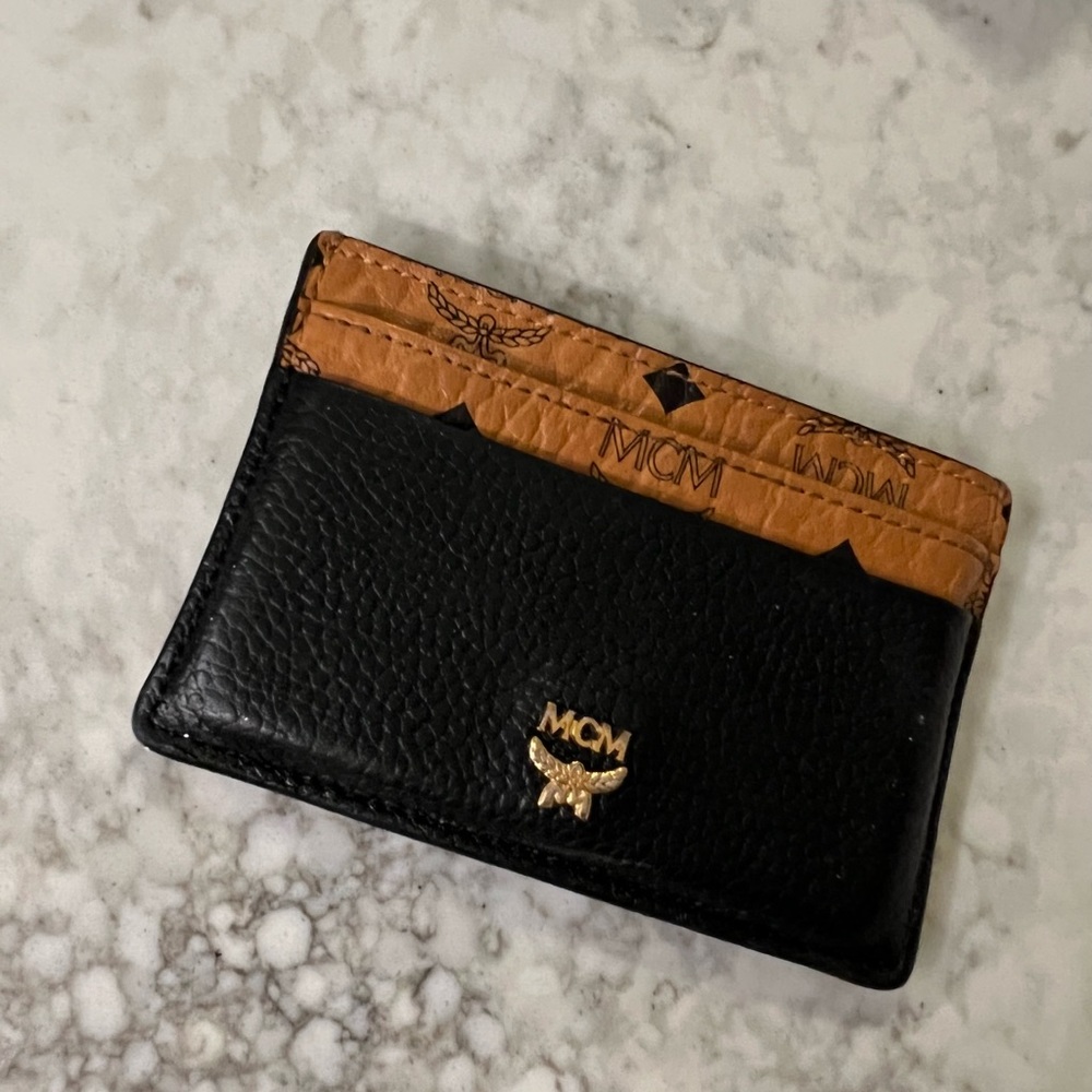 MCM Card Holder Wallet